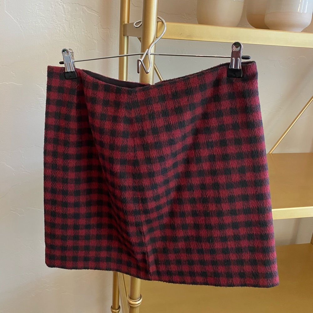 Madewell Wool Mini Skirt